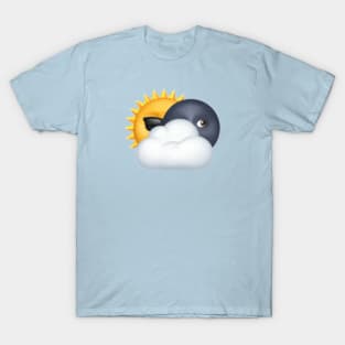 Cloudy Total Solar Eclipse T-Shirt